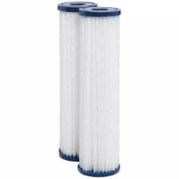 GE 3/4 in. Pleated Whole House Replacement Water Filter Cartridges, 30 Micron (2-Pack) thumbnail 1
