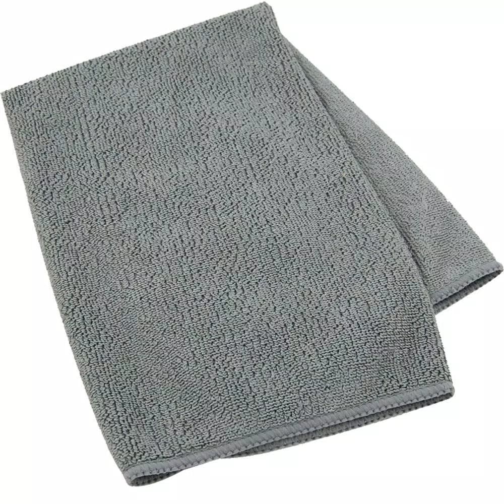 Quickie Stainless Steel Microfiber Cleaning Cloth, Gray