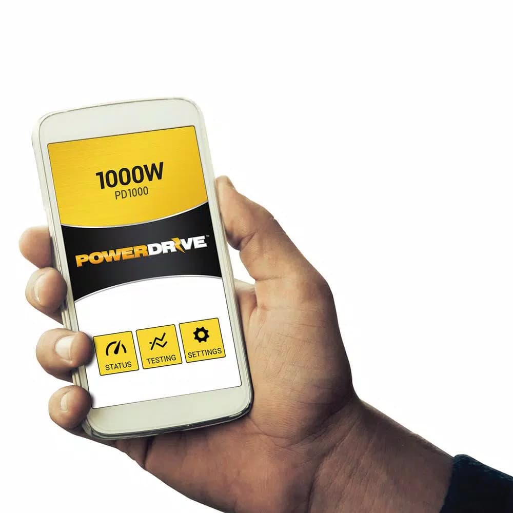 PowerDrive 1000W Power Inverter, 12V DC to AC, Bluetooth App Control, 4 AC Outlets, USB-C & USB-A Ports