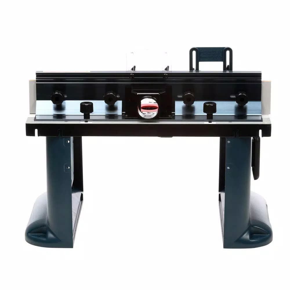 Bosch 27 in. x 18 in. Aluminum Top Benchtop Router Table with 2-1/2 in. Vacuum Port