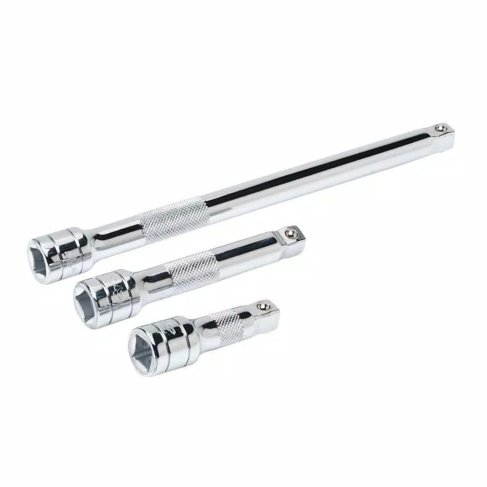 Husky 1/2 in. Drive Wobble Extension Set, 3-Piece