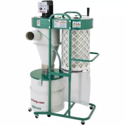 Grizzly Industrial 1-1/2 HP 2-Stage Cyclone Dust Collector with 6 in. Intake and Remote Control thumbnail 1
