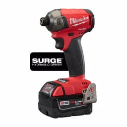 Milwaukee M18 FUEL SURGE 1/4 in. Hex Hydraulic Impact Driver Kit with Two 5.0 Ah Batteries thumbnail 6
