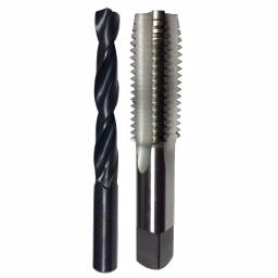 Drill America 18-Piece Metric High Speed Steel Tap and Drill Bit Set with Metal Case thumbnail 2