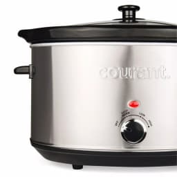 Courant 8.5 Qt. Stainless Steel Slow Cooker with Temperature Settings thumbnail 3