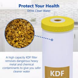 Express Water KDF Whole House Replacement Water Filter, 4.5 x 20 inch, Heavy Metal Removal thumbnail 3