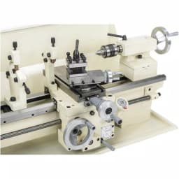 Shop Fox 9 in. x 19 in. 110-Volt 3/4 HP Bench-Top Metal Lathe thumbnail 2