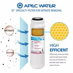 APEC Water Systems 10 in. Nitrate Reduction Water Filter Cartridge - Anion Exchange Resin thumbnail 2