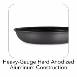 Tramontina Gourmet 8 in. Hard-Anodized Aluminum Frying Pan, Slate Gray thumbnail 3