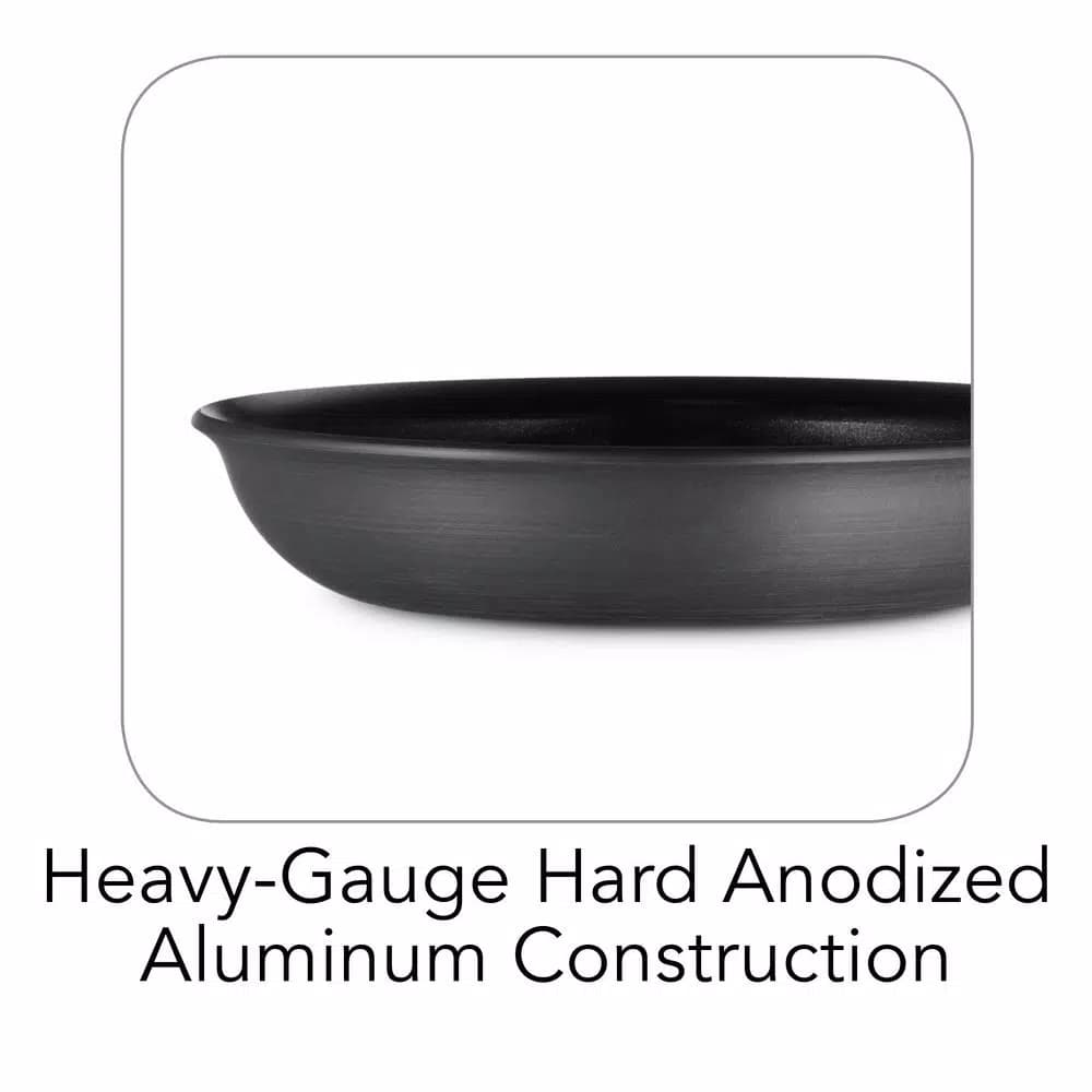 Tramontina Gourmet 8 in. Hard-Anodized Aluminum Frying Pan, Slate Gray