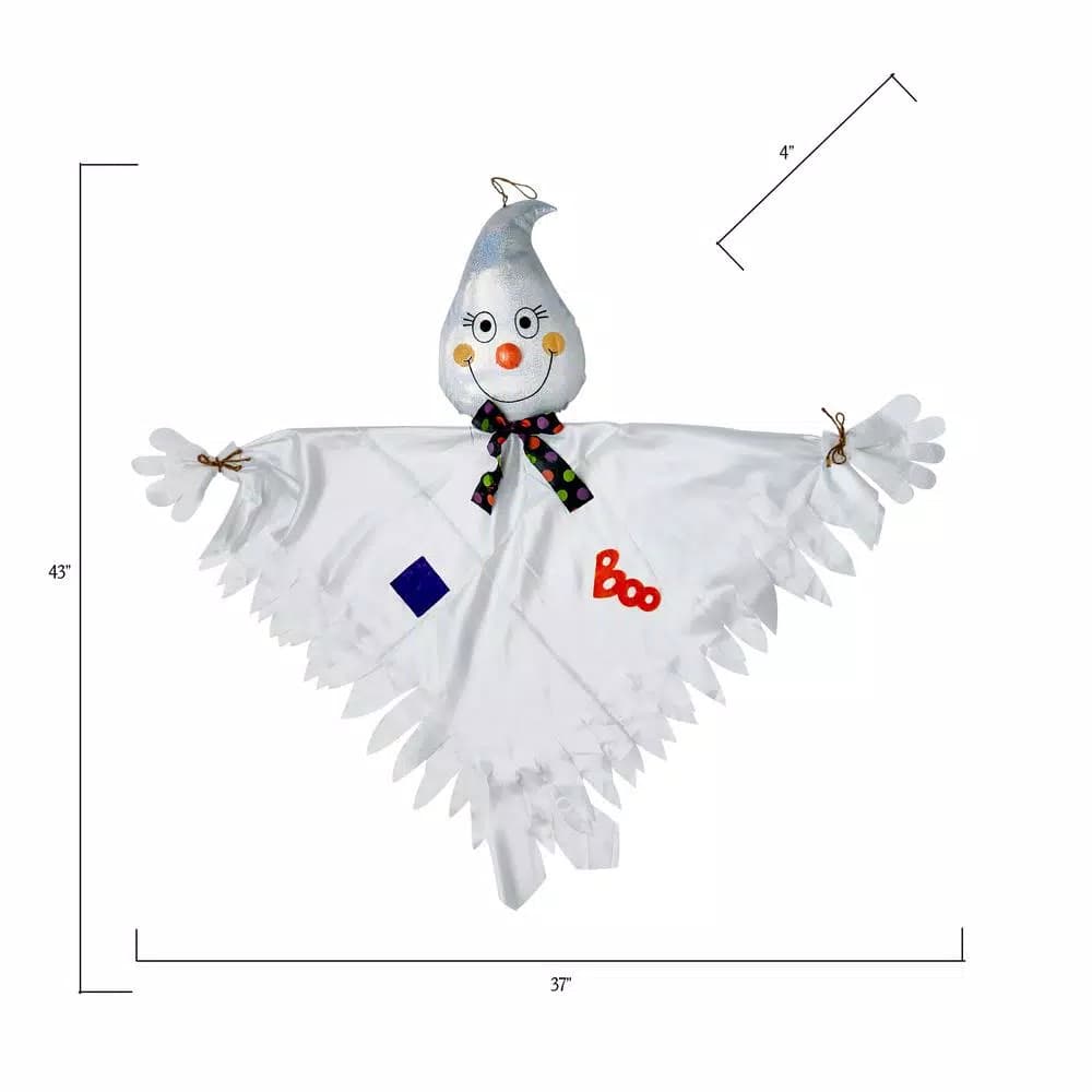 Worth Imports 43 in. Shiny Hanging Halloween Ghost Figures, Set of 2