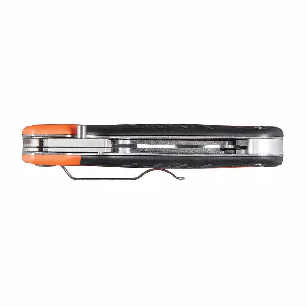 Klein Tools 2.5 in. Folding Cable Skinning Utility Knife with Replaceable Hawkbill Blade