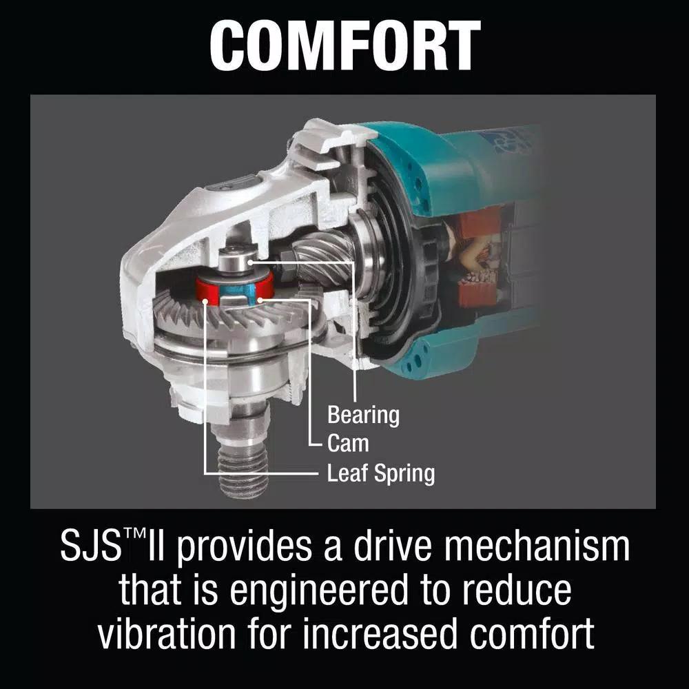 Makita PC5010CX1 5 in. SJS II Compact Concrete Planer with Dust Extraction Shroud