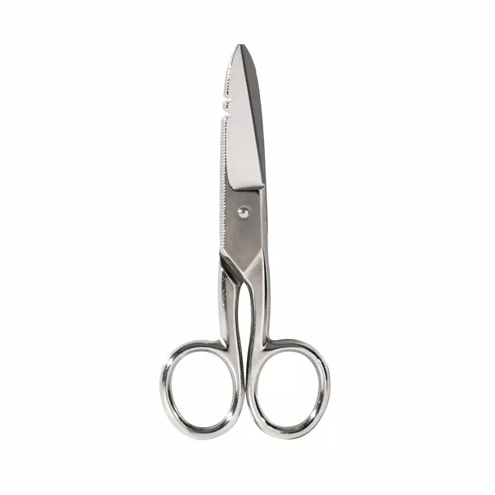 Klein Tools Electrician's Scissors with Wire Stripping Notches
