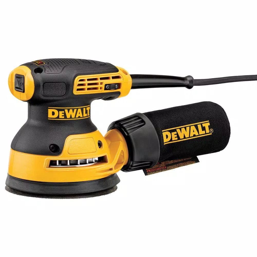 DEWALT DWE6423K 5 in. Variable Speed Random Orbital Sander, 3 Amp, Corded