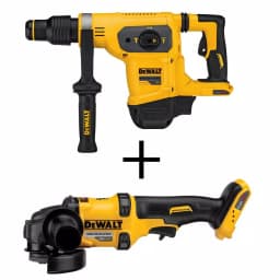 DEWALT FLEXVOLT 60V MAX Brushless SDS MAX Rotary Hammer & 4-1/2 in. Grinder Combo Kit thumbnail 1
