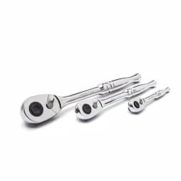 Husky 270-Piece Mechanics Tool Set with 1/4 in., 3/8 in., and 1/2 in. Drive Ratchets thumbnail 6