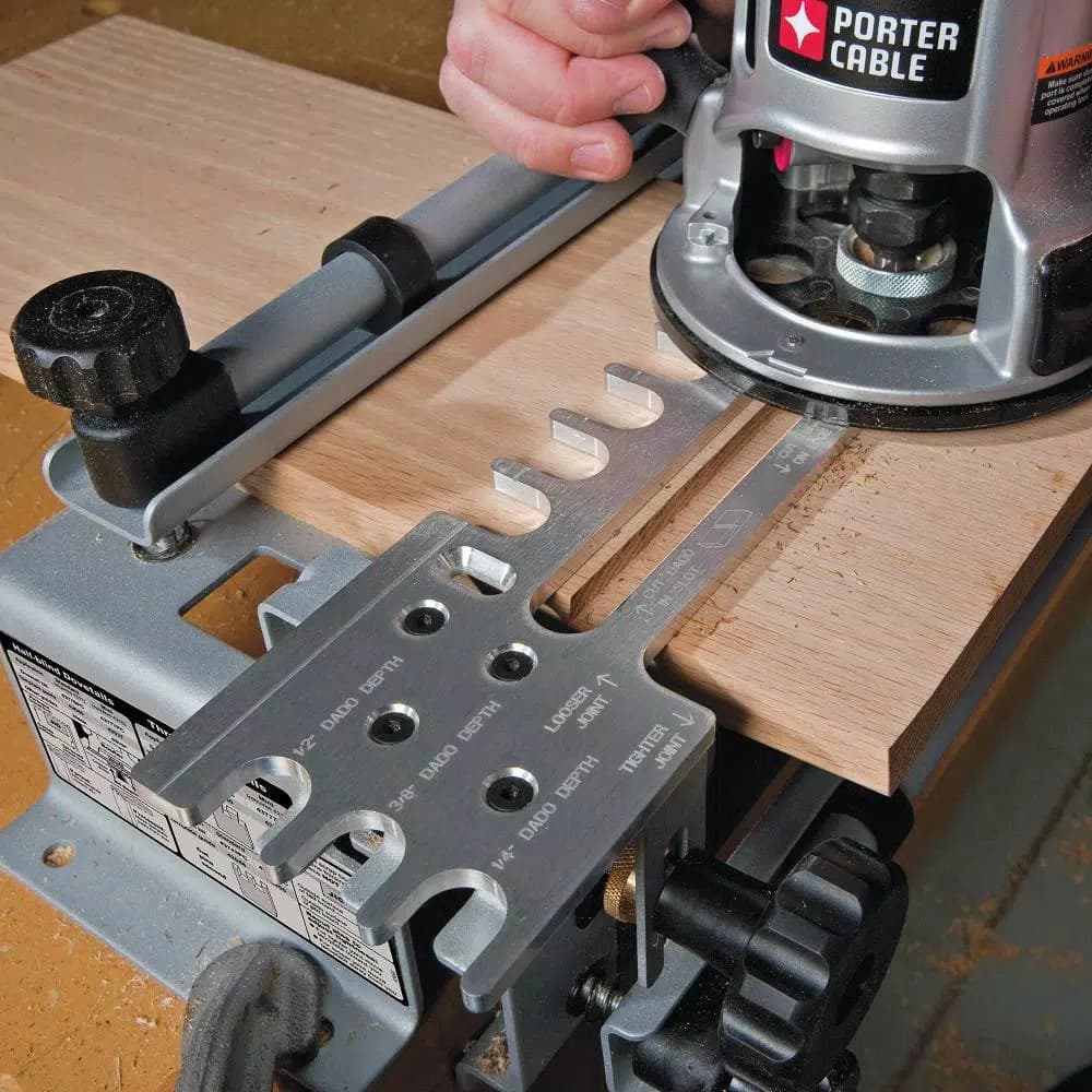 PORTER-CABLE 12 in. Dovetail Jig Set with Templates and Router Bits