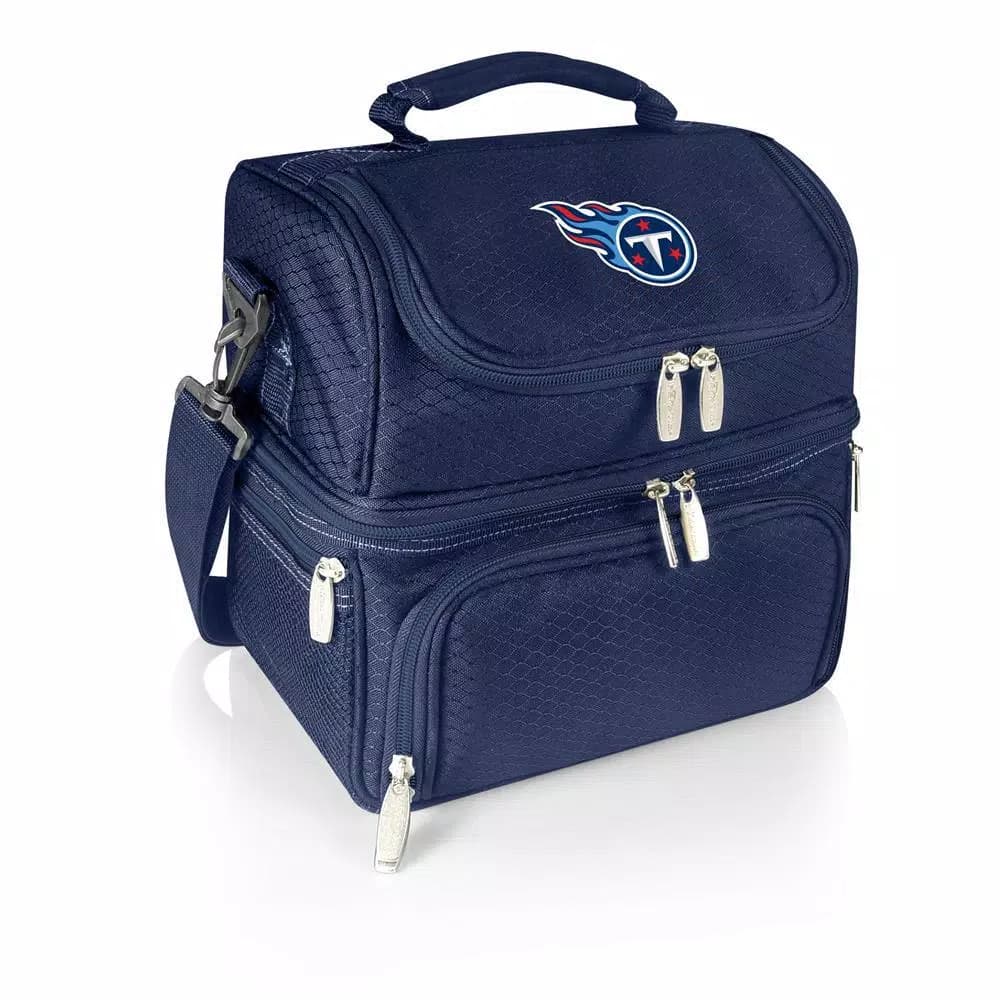 ONIVA Pranzo Tennessee Titans Navy Insulated Lunch Bag with Cutlery Set
