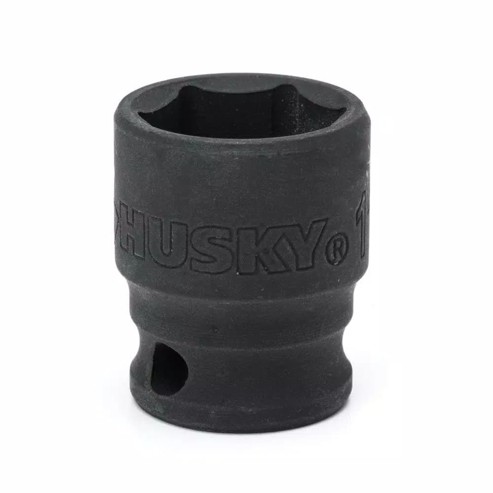 Husky 22-Piece 1/2 in. Drive SAE and Metric Impact Socket Set