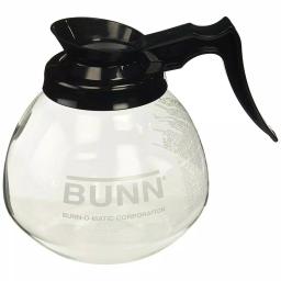 BUNN 12-Cup Commercial Glass Coffee Decanter with Black Handle, 42400.0101 thumbnail 1