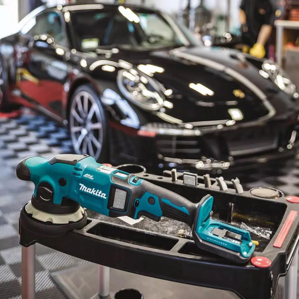 Makita 18V LXT Brushless Cordless 5 in./6 in. Dual Action Random Orbit Polisher (Tool Only)