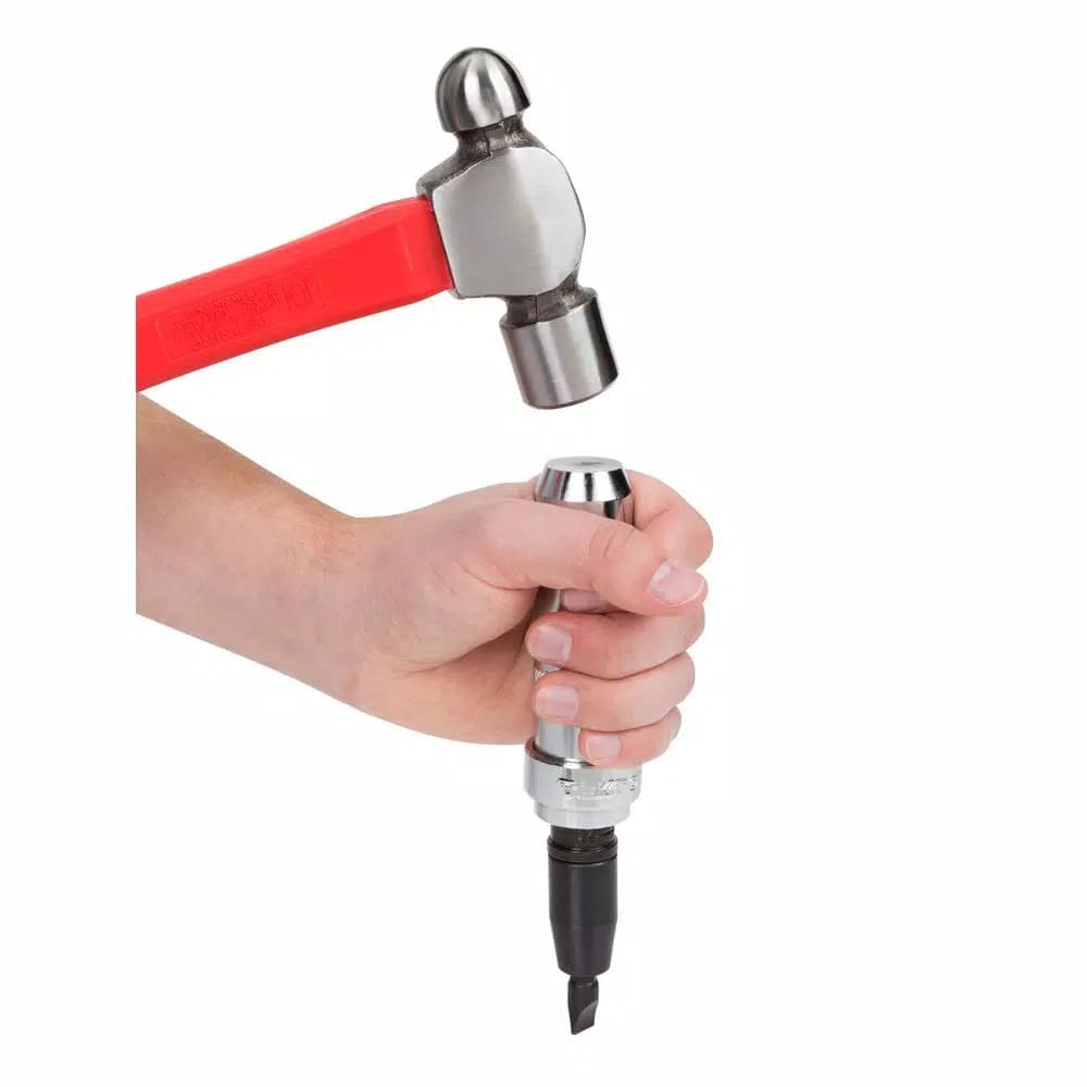 TEKTON 3/8 in. Drive Reversible Manual Impact Driver Set, 7-Piece