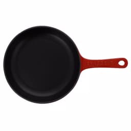 Chasseur 8 in. Red Enameled Cast Iron Frying Pan thumbnail 1