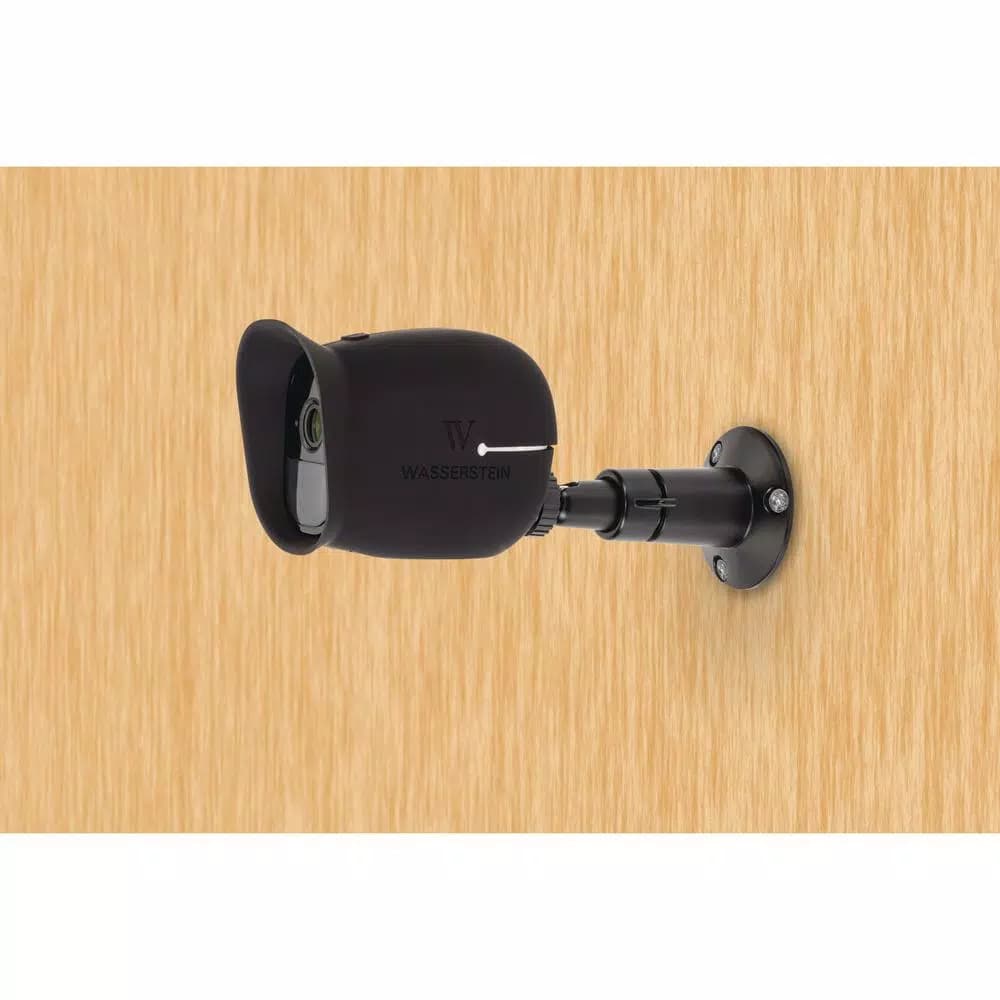 Wasserstein Black Security Wall Mounts for Arlo and Arlo Pro (6-Pack)