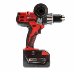 Milwaukee M28 28V Cordless 1/2 in. Hammer Drill Kit with Two 3.0 Ah Batteries and Charger thumbnail 3