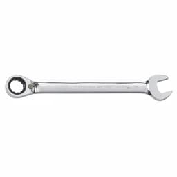 GearWrench 10 mm Reversible Combination Ratcheting Wrench, 12-Point, Chrome Finish thumbnail 1