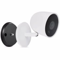 Wasserstein Magnetic Wall Mount for Google Nest Cam IQ Indoor - Black (2-Pack) thumbnail 3