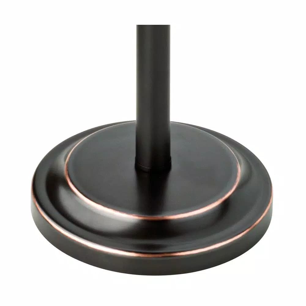 Delta Porter Telescoping Pivoting Freestanding Toilet Paper Holder, Oil Rubbed Bronze