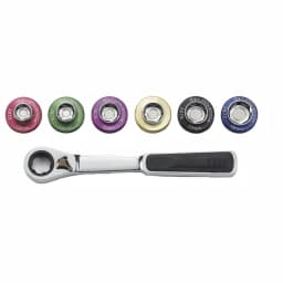 GEARWRENCH 3/8 in. Drive Metric Magnetic Oil Drain Plug Ratchet and Socket Set, 7-Piece thumbnail 3