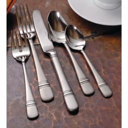 Oneida Satin Astragal 18/10 Stainless Steel Oval Soup and Dessert Spoons, Set of 12 thumbnail 4