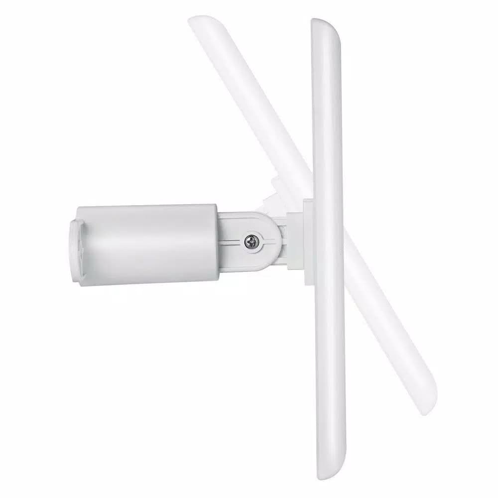 Wasserstein Solar Panel for Ring Spotlight Cam Battery & Stick Up Cam Battery, White