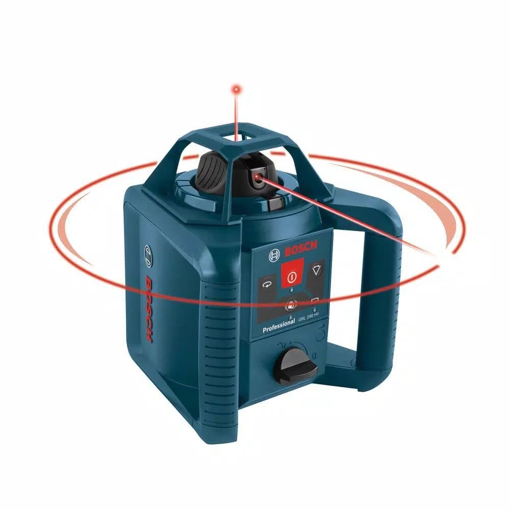 Bosch Factory Reconditioned 800 ft. Self-Leveling Rotary Laser Level Kit (5-Piece)