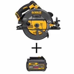 DEWALT FLEXVOLT 60V MAX Brushless 7-1/4 in. Circular Saw with (1) 6.0 Ah Battery thumbnail 1