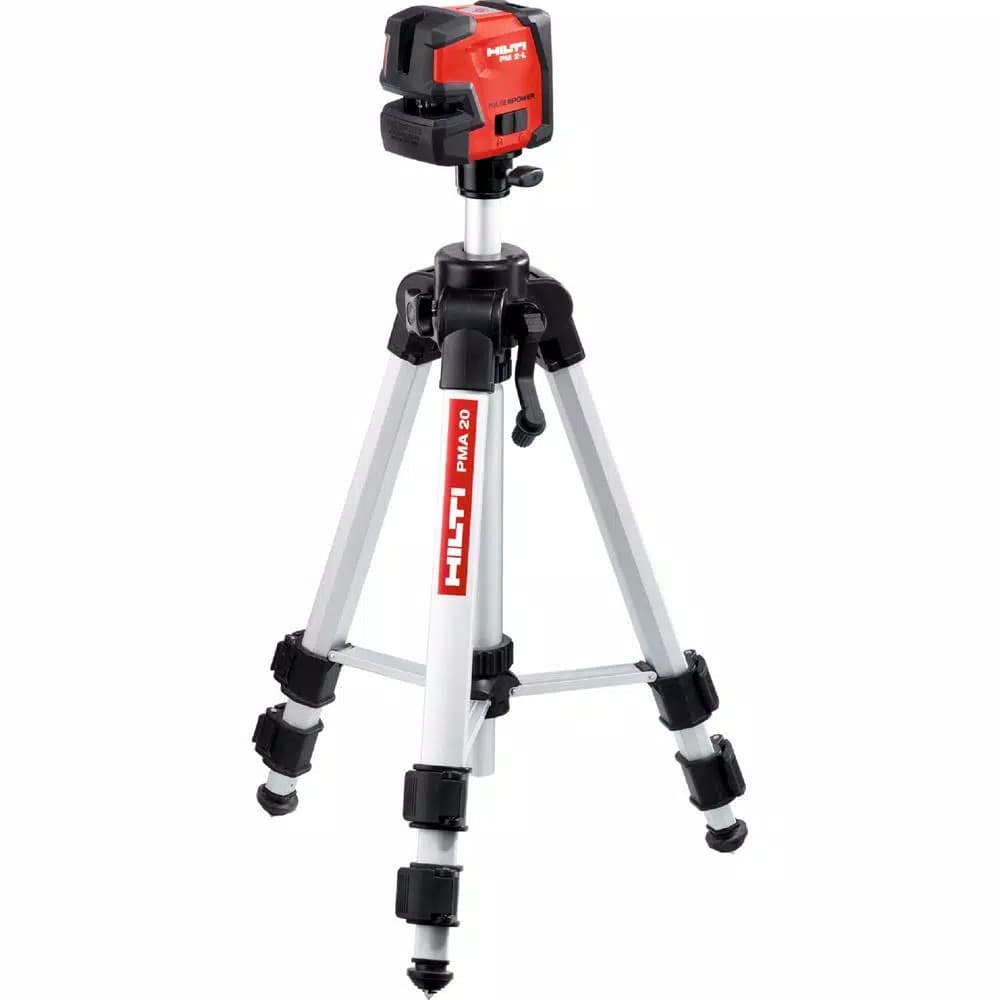 Hilti PMA 20 Extendable Compact Tripod, 18 in. to 47 in. Height