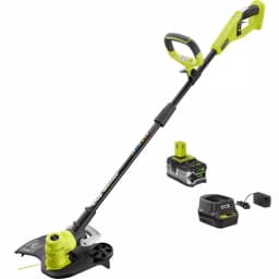 RYOBI 18V ONE+ Lithium-Ion Cordless String Trimmer and Edger Kit with 4.0 Ah Battery and Charger thumbnail 1