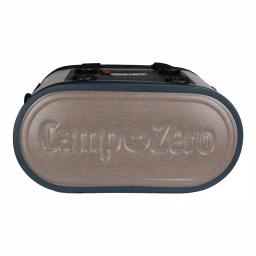 Camp-Zero 25.88 Qt. 40-Can Premium Soft Cooler - Beige and Blue thumbnail 6