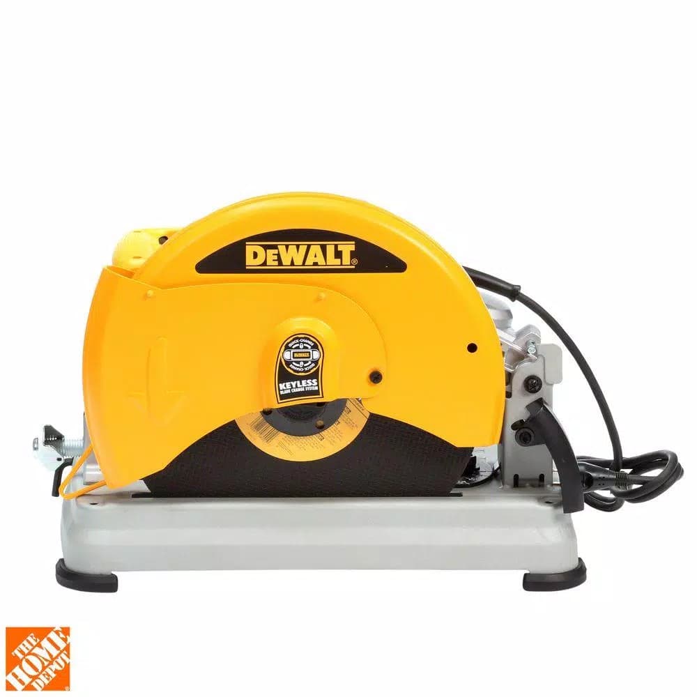 DEWALT 14 in. 15 Amp Corded Cut-Off Saw with 4000 RPM Motor