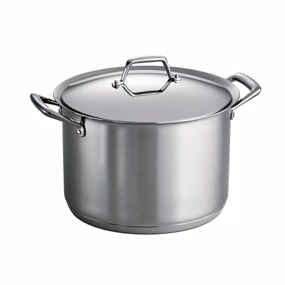 Tramontina Gourmet Prima 12 Qt. Stainless Steel Stock Pot with Lid