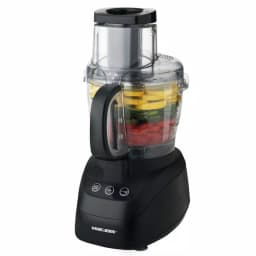 BLACK+DECKER Power Pro Wide-Mouth 10-Cup 2-Speed Food Processor, 500W, Black thumbnail 1