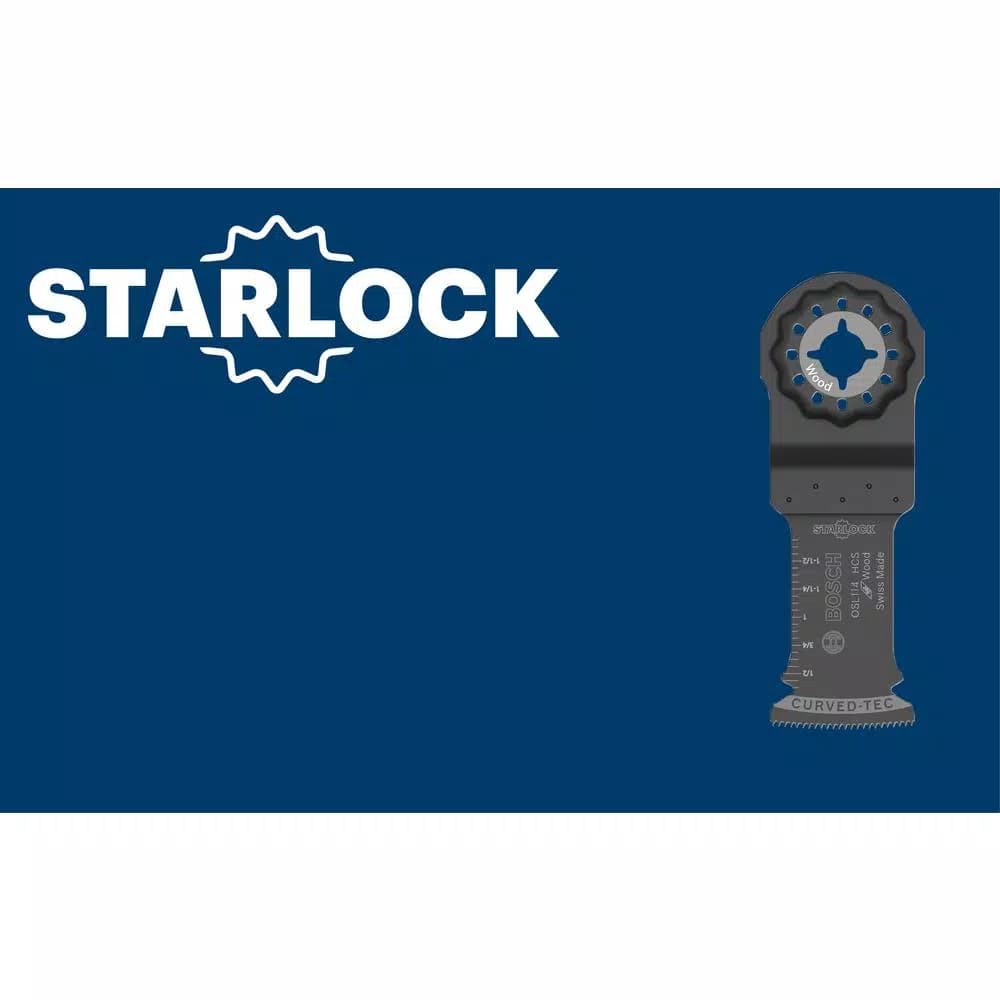 Bosch Starlock 3-Piece Oscillating Multi-Tool Accessory Blade Set