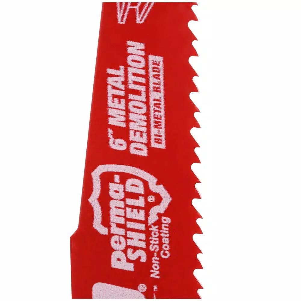 DIABLO Bi-Metal Reciprocating Saw Blade Set for Nail-Embedded Wood and Metal Cutting, 6-Piece