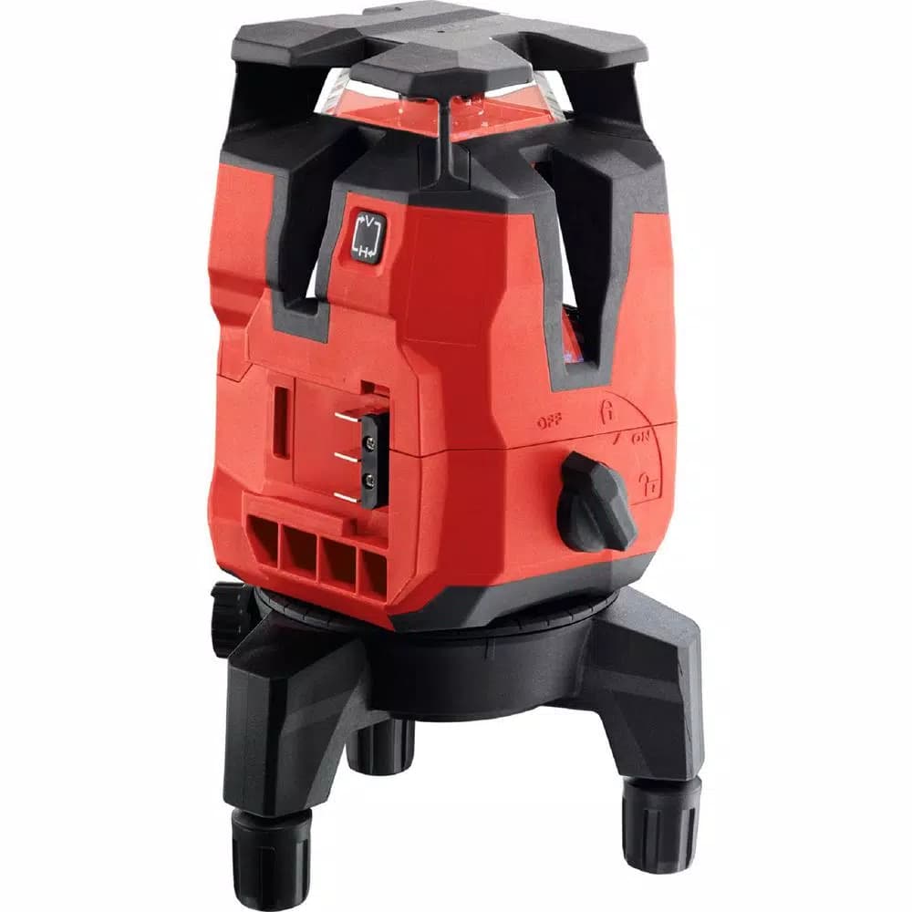 Hilti PM 40-MG Multi-Line Green Laser Level Kit with Battery, Charger, and Target Plate