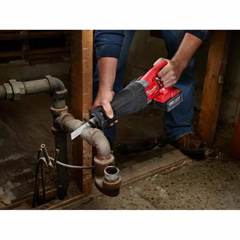 Milwaukee 61-Piece SAWZALL Metal Cutting Reciprocating Blade & SHOCKWAVE Impact Driver Bit Set