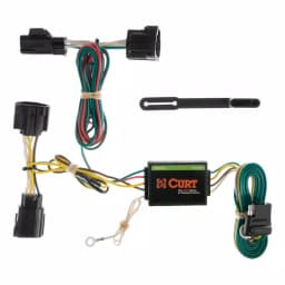 CURT Custom 4-Way Flat Trailer Wiring Harness T-Connector for Jeep Commander (Excl. Rocky Mountain) thumbnail 2