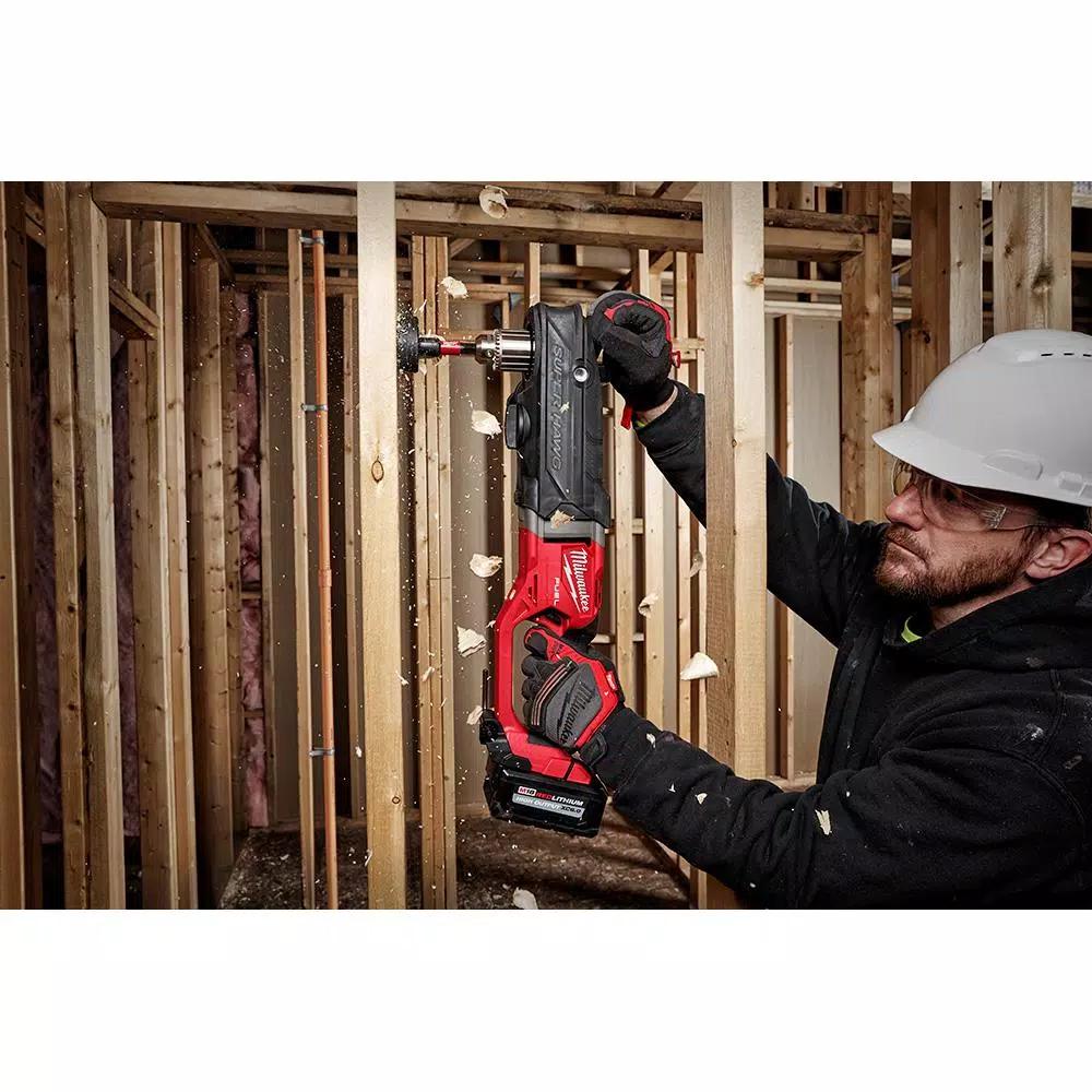 Milwaukee M18 FUEL 1/2 in. Right Angle Drill Kit, Gen 2 Brushless Cordless